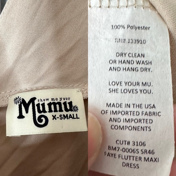 Show Me Your Mumu Faye Dress Show Me the Ring Crisp NEW - Picture 6 of 6